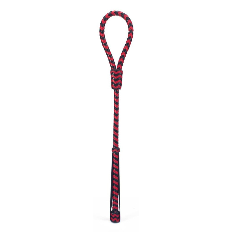 Devil Stick Cravache Round 50cm Noir-Rouge